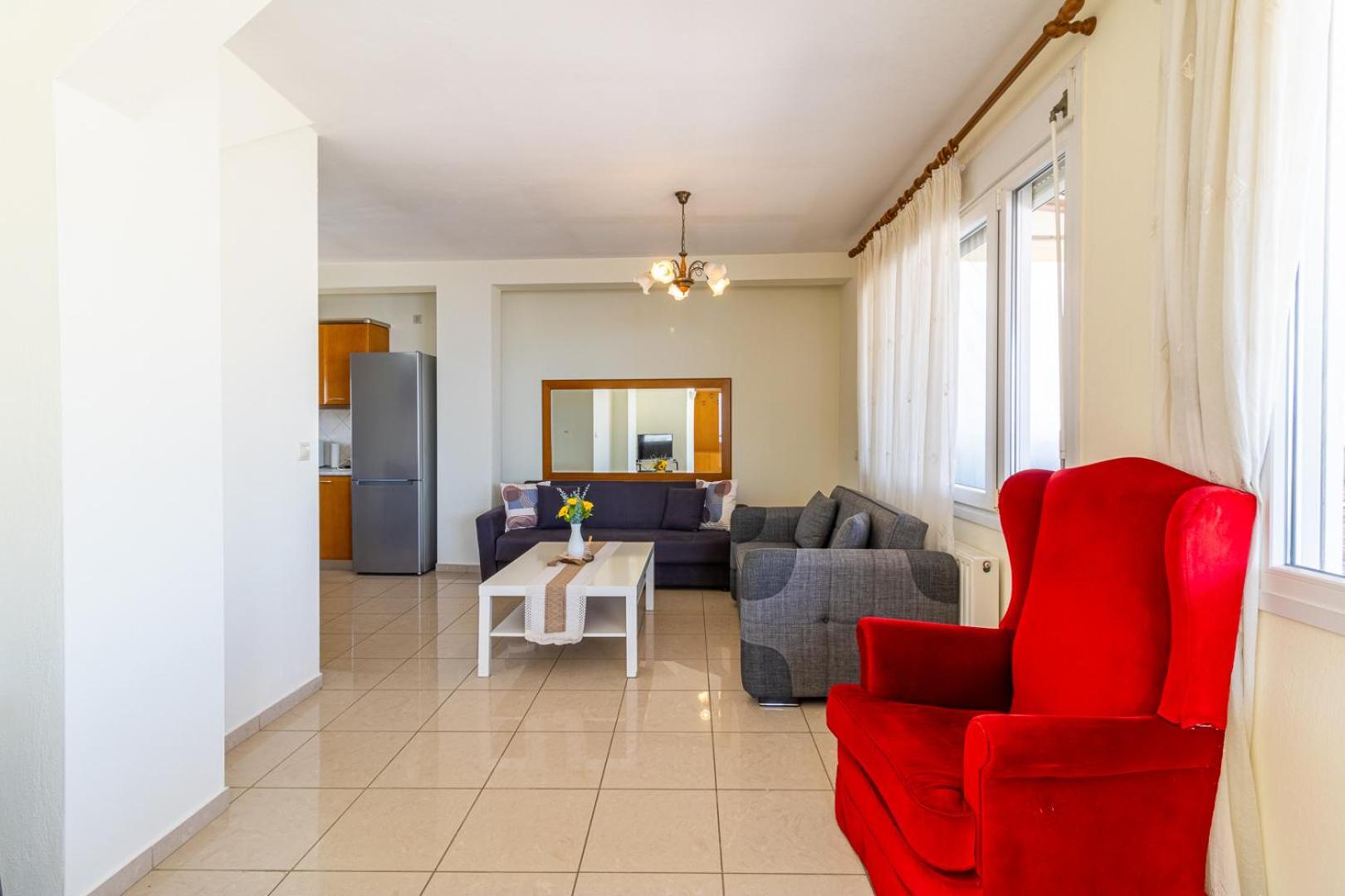 Апартаменти Finas Penthouse,Private Terrace,Great View,Mins From Sea Кавала Екстер'єр фото